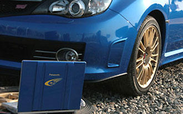 パナソニック『インプレッサWRX STI』仕様ノートPC、限定発売へ