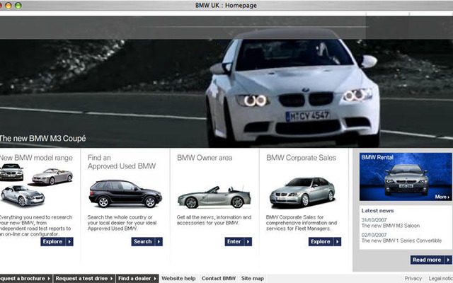最も使いやすいサイトはBMW…英調査