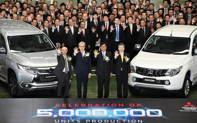 三菱自動車タイランドが累計生産500万台を達成。電動車の製造へ向け「第一歩」を表明