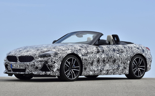 BMW Z4 新型の開発プロトタイプ