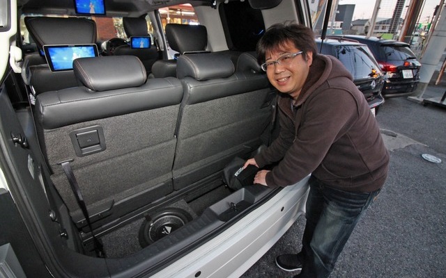 car audio newcomer！ NISSAN ELGRAND（オーナー・前田正良さん）　by　カーオーディオクラブ　後編