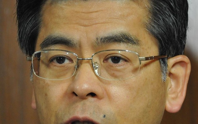 自転車活用推進計画について説明する石井啓一国交相（8日・衆議院）