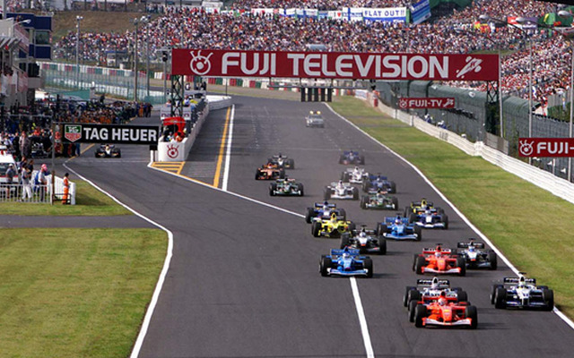 【F1日本GPリザルト】フェラーリ完全優勝ならず!! バリケロ沈む