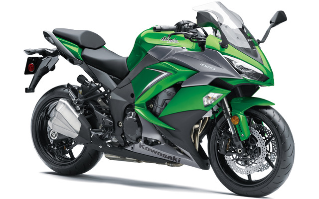 Ninja 1000／エメラルドブレイズドグリーン×メタリックマットグラファイトグレー