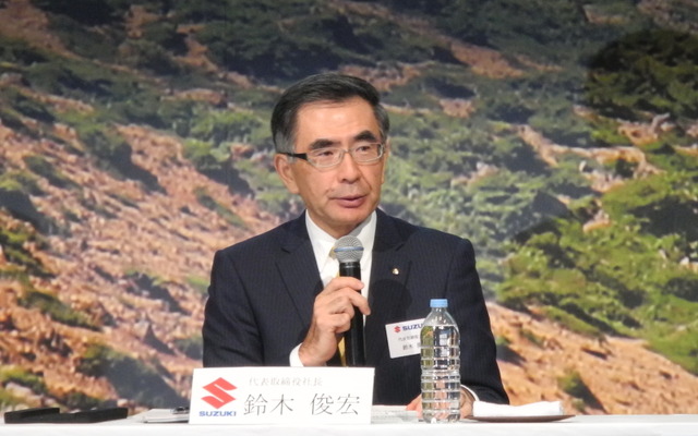 スズキの鈴木俊宏社長