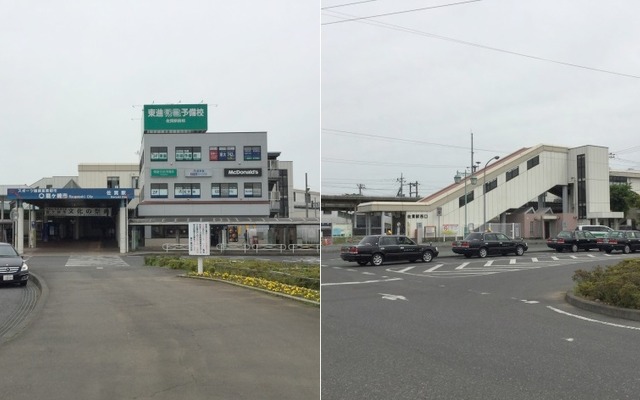 「龍ケ崎市」駅に改称されることになった常磐線佐貫駅。