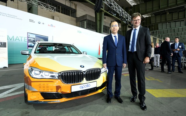 BMWの自動運転開発車両