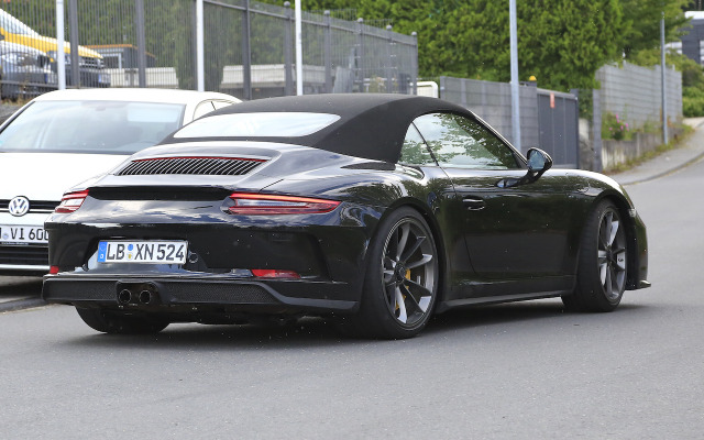 ポルシェ 911GT3 カブリオレ スクープ写真