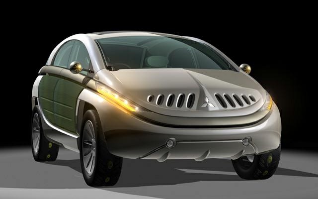 【東京ショー2001出品車】次世代ハイブリッド必須アイテム---三菱『SUP』