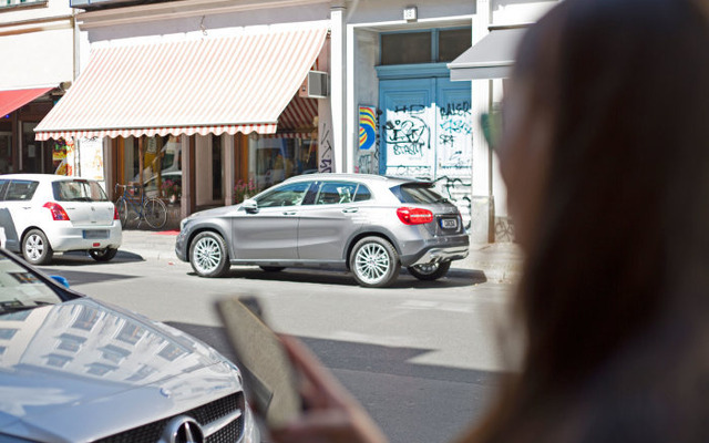 ダイムラーのカーシェアリングプログラム「car2go」（イメージ）