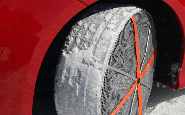【オートソックを知る】普通の雪道ならまったく問題なし