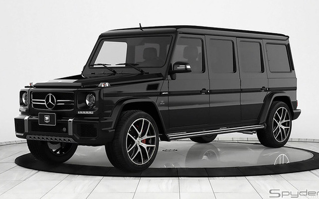 INKAS Armored による防弾仕様のメルセデス AMG G63 リムジン