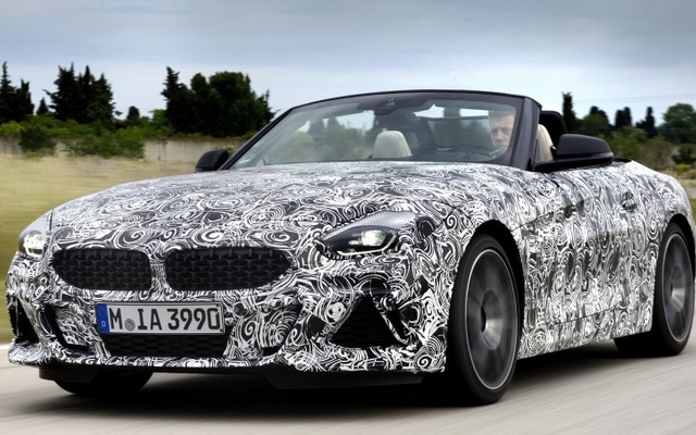 BMW Z4 新型の開発プロトタイプ