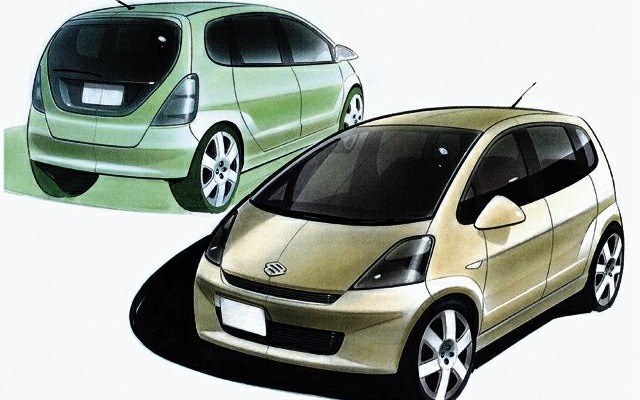 【東京ショー2001出品車】スズキ『MRワゴン』---日産との兄弟軽自動車