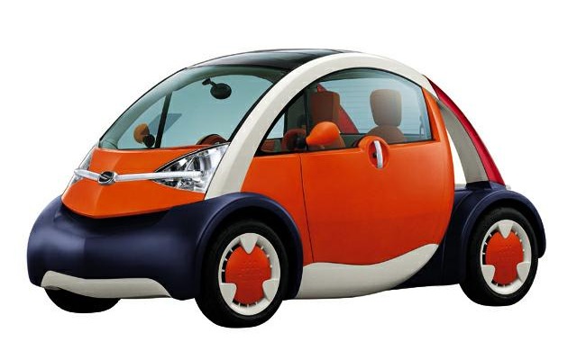 【東京ショー2001出品車】スズキ『Covie』は生活に密着したEVコミューター