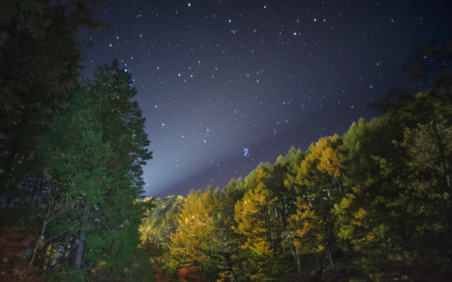 阿智村の星空（イメージ）