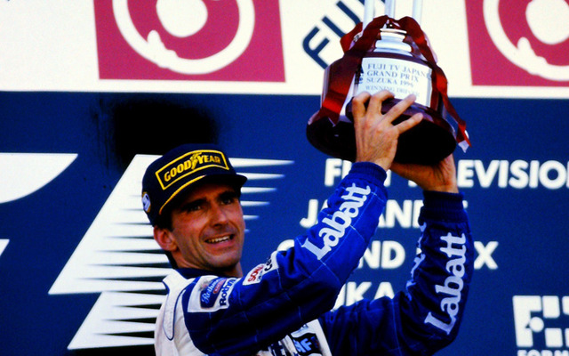 1996年F1日本グランプリでのデイモン・ヒル