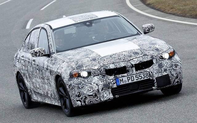BMW 3シリーズ セダン次期型の開発プロトタイプ