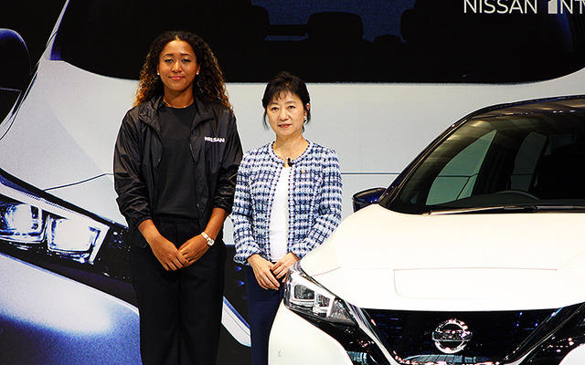 想定外「GT-Rが好き。速い」大坂なおみ、日産とスポンサー契約