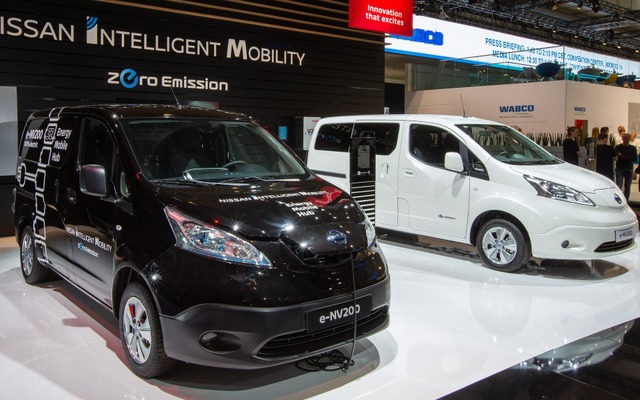 日産 e-NV200 改良新型（ハノーバーモーターショー2018）