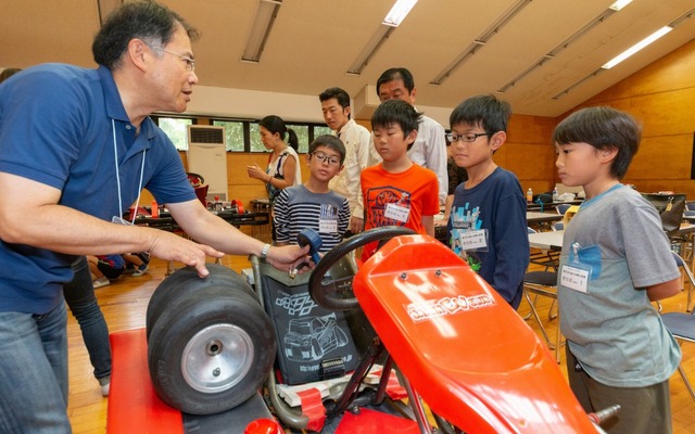 親子電気レーシングカート教室（イメージ）