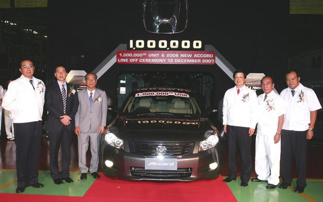 ホンダ、タイの四輪車生産が累計100万台達成