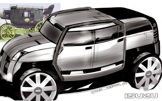 【東京ショー2001出品車】米スタジオ発「西部開拓」スピリット---いすゞ『GBX』