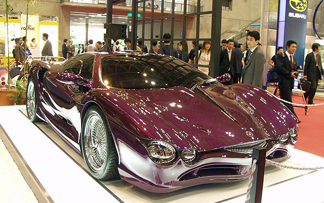 【東京ショー2001速報】光岡の真髄---自称クルマバカの社長、ついにやりました