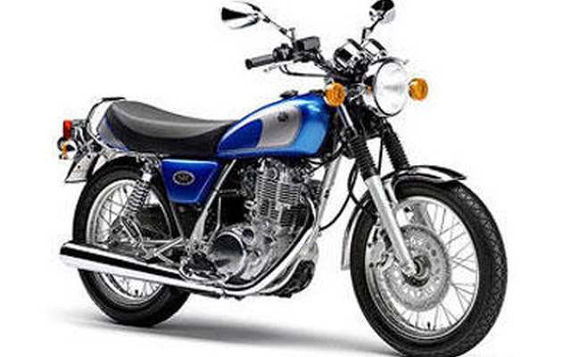 ヤマハ SR400 に新色ブルーメタリックを設定