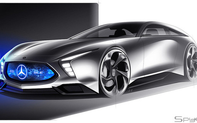 メルセデスベンツ SL 次期型 予想CG