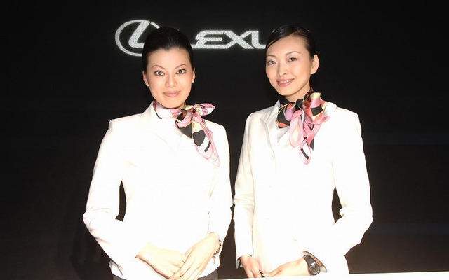 【東京オートサロン08】コンパニオン写真蔵…レクサス