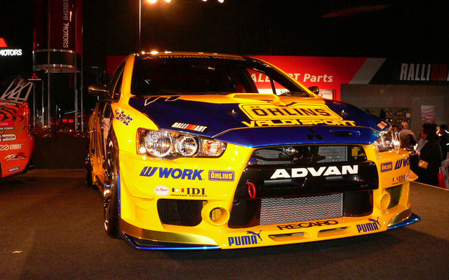 【東京オートサロン08】ランエボX OHLINS RACINGスーパー耐久仕様