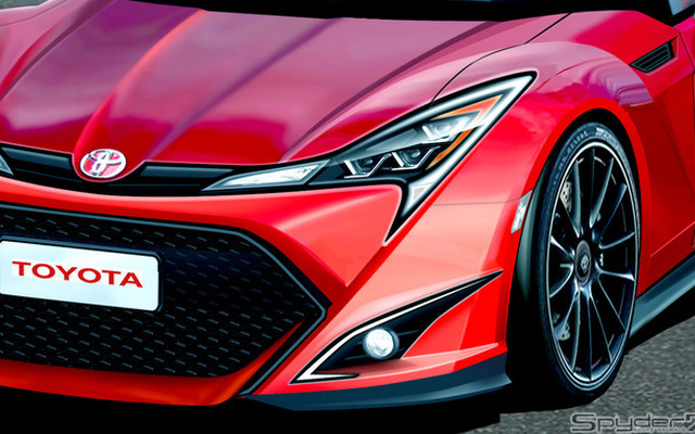トヨタ 86/スバル BRZ 次期型の開発は継続中だという(予想CG)