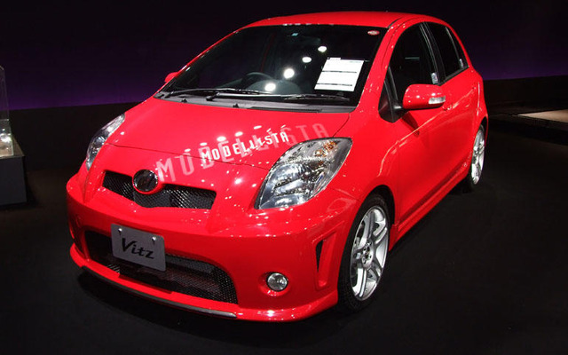 【東京オートサロン08】トヨタブースに“緩急”2つのヴィッツ