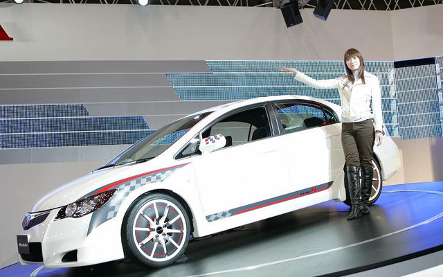 【東京オートサロン08】コンパニオン写真蔵…ホンダ その2
