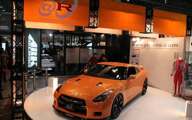 【東京オートサロン08】写真蔵…＠R：オレンジの GT-R