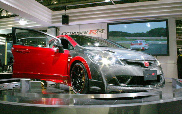 【東京オートサロン08】無限の注目は シビック タイプR RR