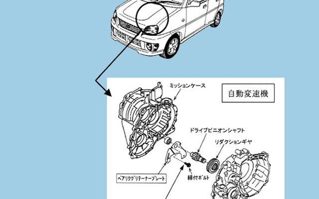 【リコール】ボルトの緩みで走行不能---スバル『プレオ』
