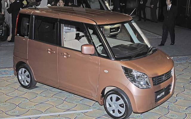 軽自動車車名別ランキング1月…ワゴンR がトップ、9位に パレット