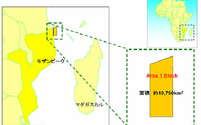 三井物産、モザンビークで石油探鉱鉱区の権益を取得
