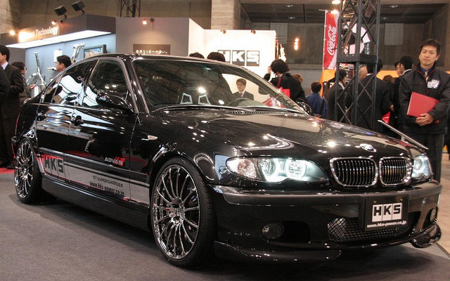 【東京オートサロン08】写真蔵…HKS BMW 3シリーズ…GTスーパーチャージャー