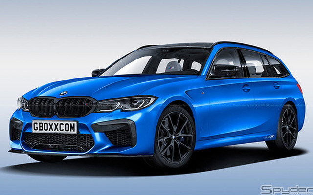 BMW M3 ツーリング 予想CG スクープ