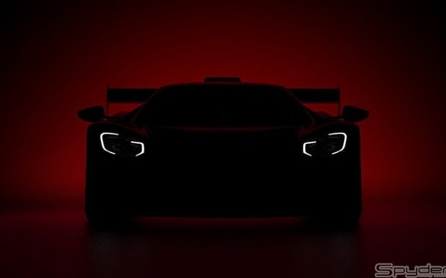 フォード GT ベースの新型スーパーカー ティザーイメージ