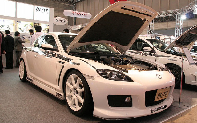 【東京オートサロン08】写真蔵…BLITZ RX-8