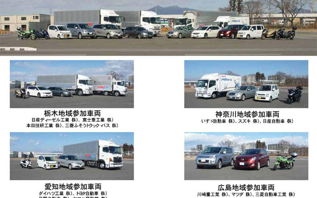 車車間通信で公道実験　来月開始へ
