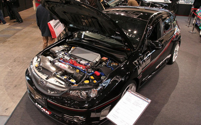 【東京オートサロン08】写真蔵…HKS インプレッサWRX STI