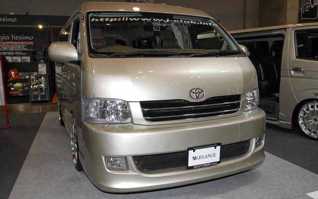 【東京オートサロン08】写真蔵…LEGANCE ハイエース