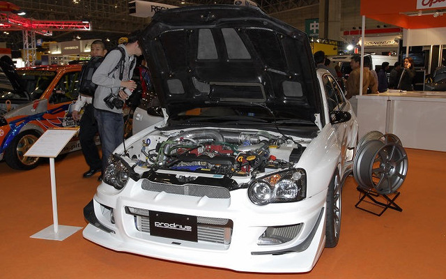 【東京オートサロン08】写真蔵…AUTO PRODUCE BOSS インプレッサ