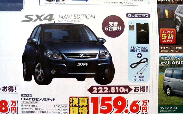 【決算 値引き情報】最大40万円引きでSUV、RVを購入できる!!