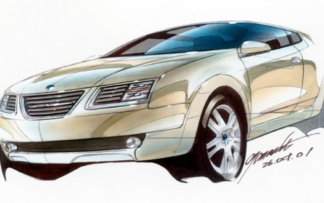 【デトロイトショー2002出品車】サーブ『9-3X』、つまりは次期『9-3』?